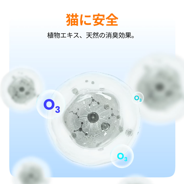 自動洗浄猫用トイレ用消臭剤 4個パック