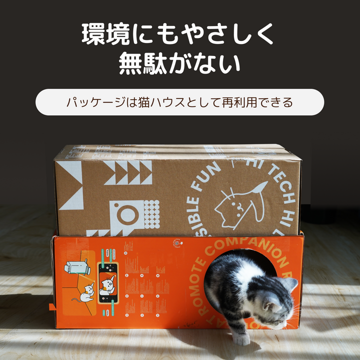HHOLOVE O Sitter、AIカメラ付き自動猫用給餌器、2K HDビデオ