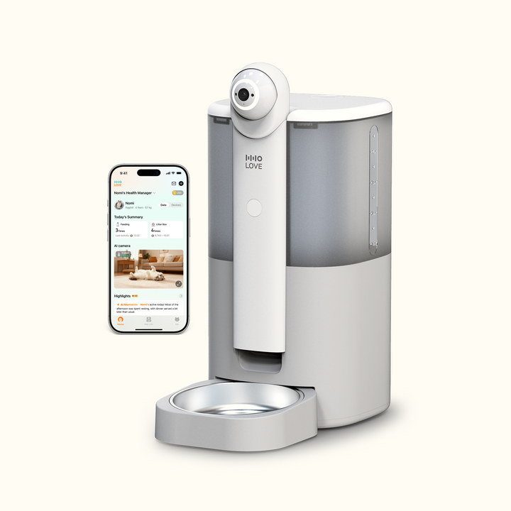YUNO 360° AI Vision Pet Feeder — Includes 3 Months of Standard AI Care Plan