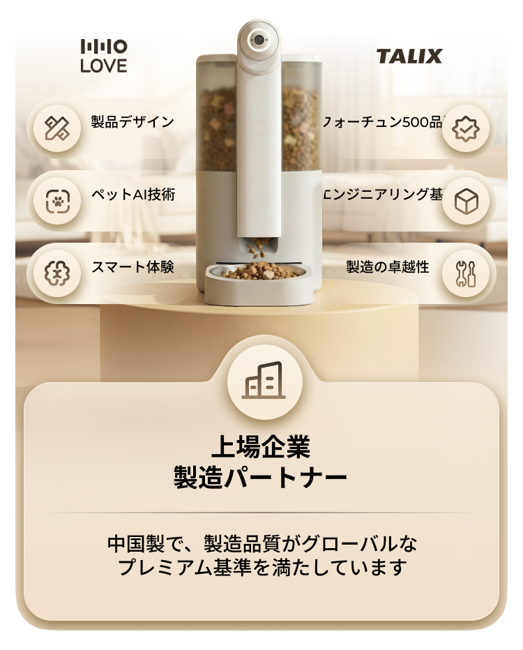 HHOLOVE × TALIXによる共同開発